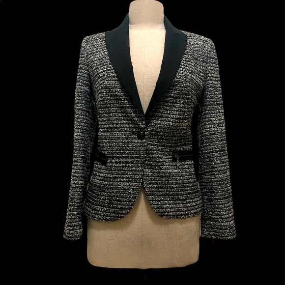 Zara Tweed Blazer - Picture 1 of 8